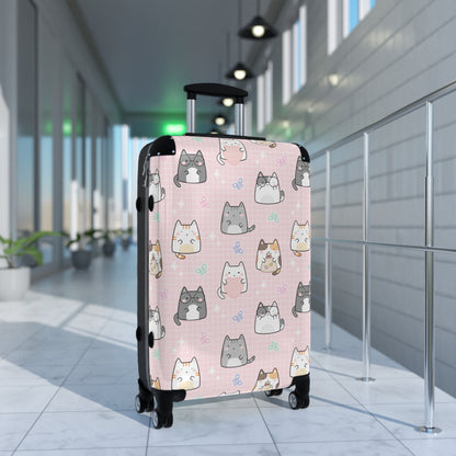 Pink Cats Suitcase