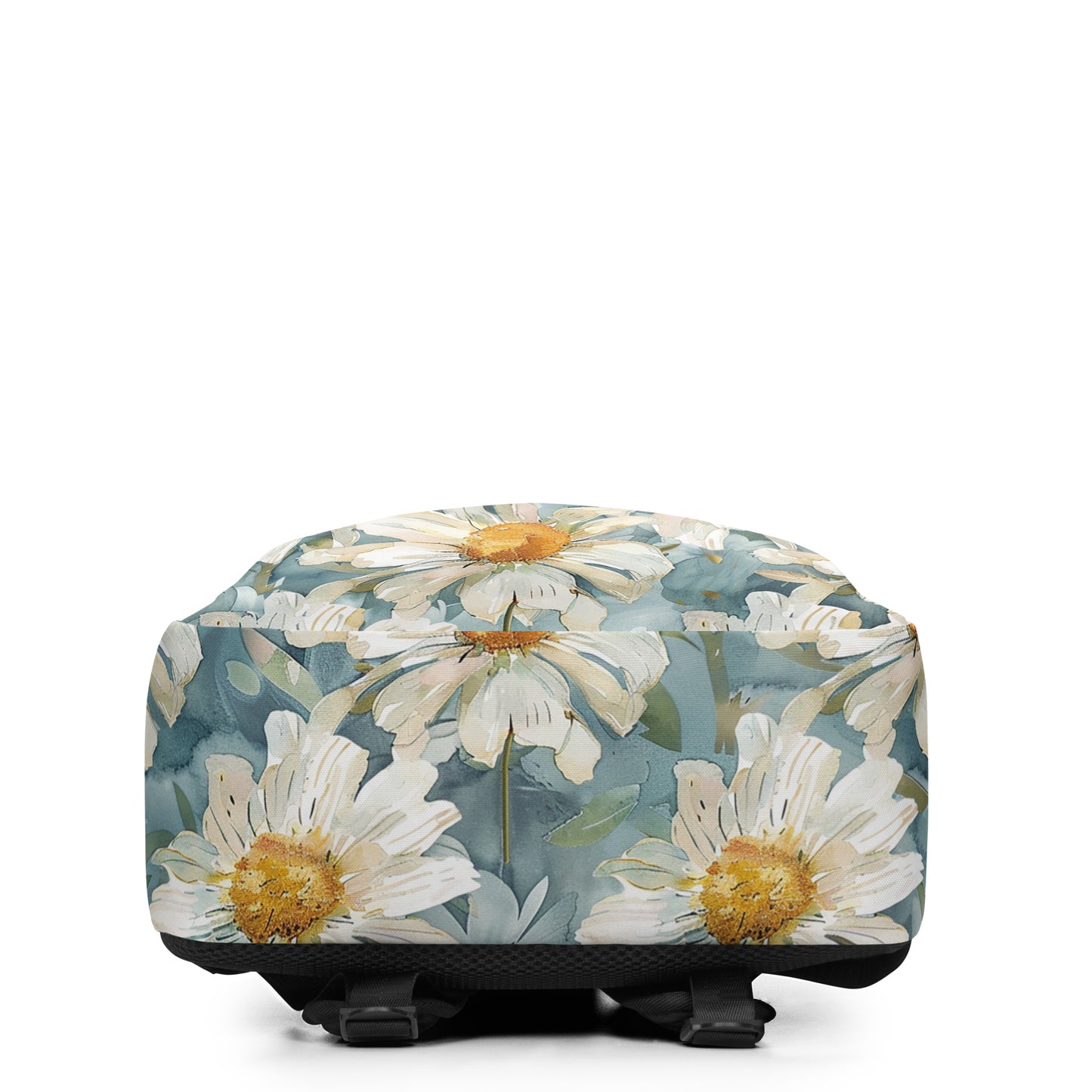 Watercolor Daisies Minimalist Backpack