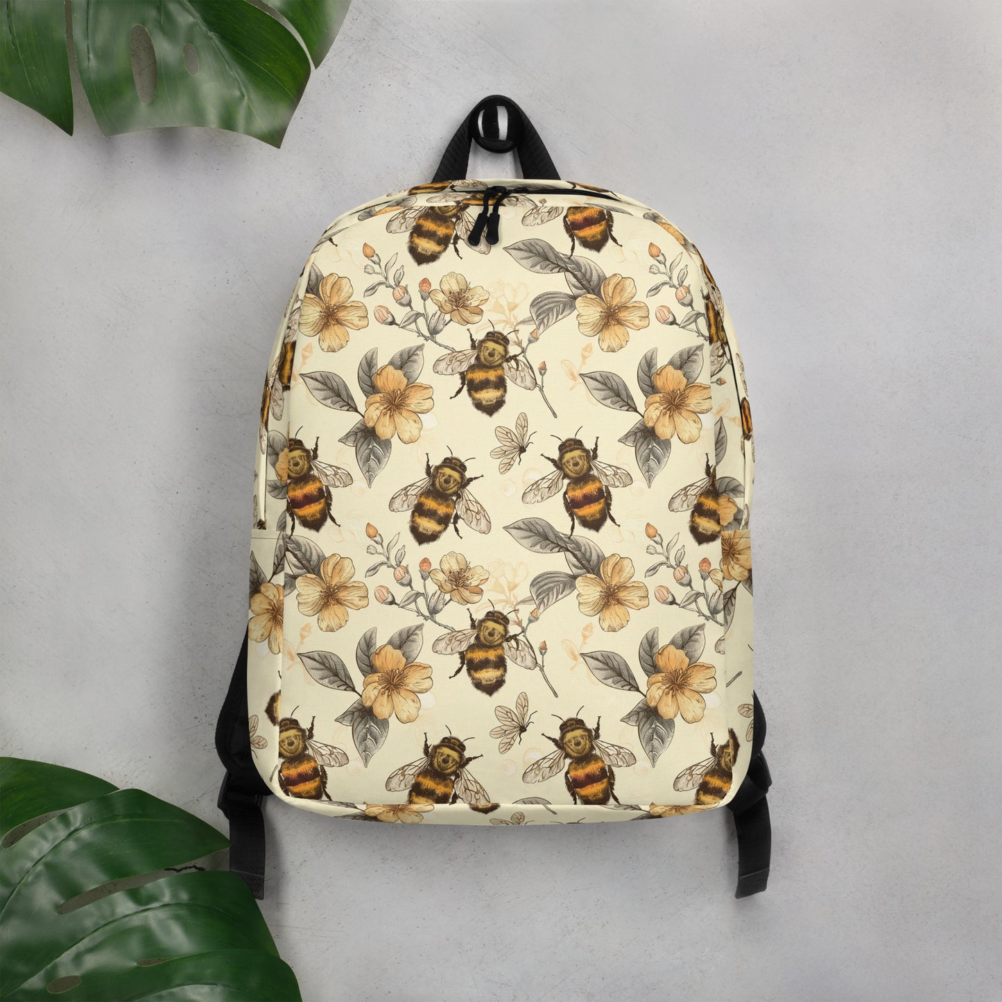 Vintage Bees Minimalist Backpack