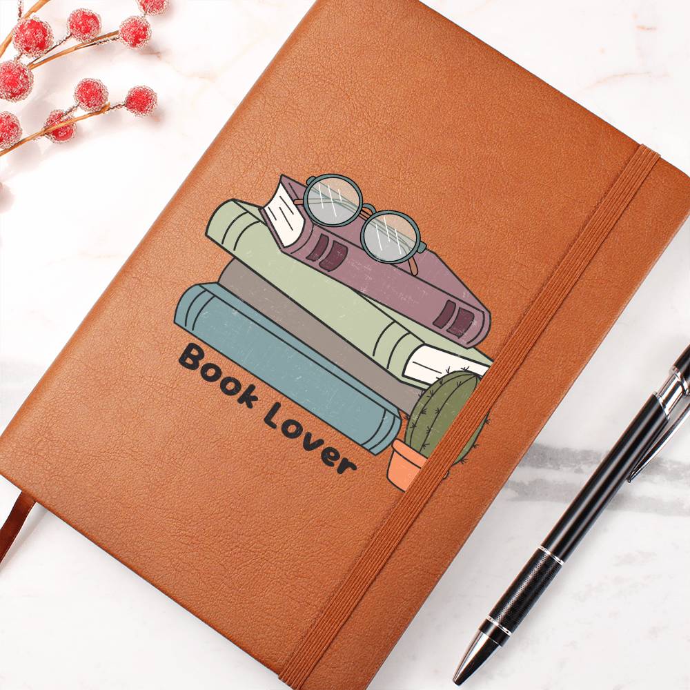 Book Lover Vegan Leather Journal