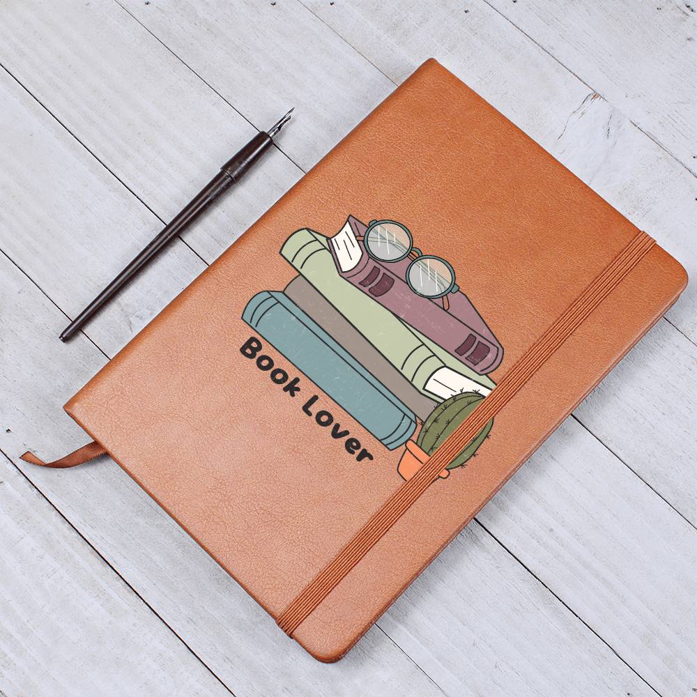 Book Lover Vegan Leather Journal