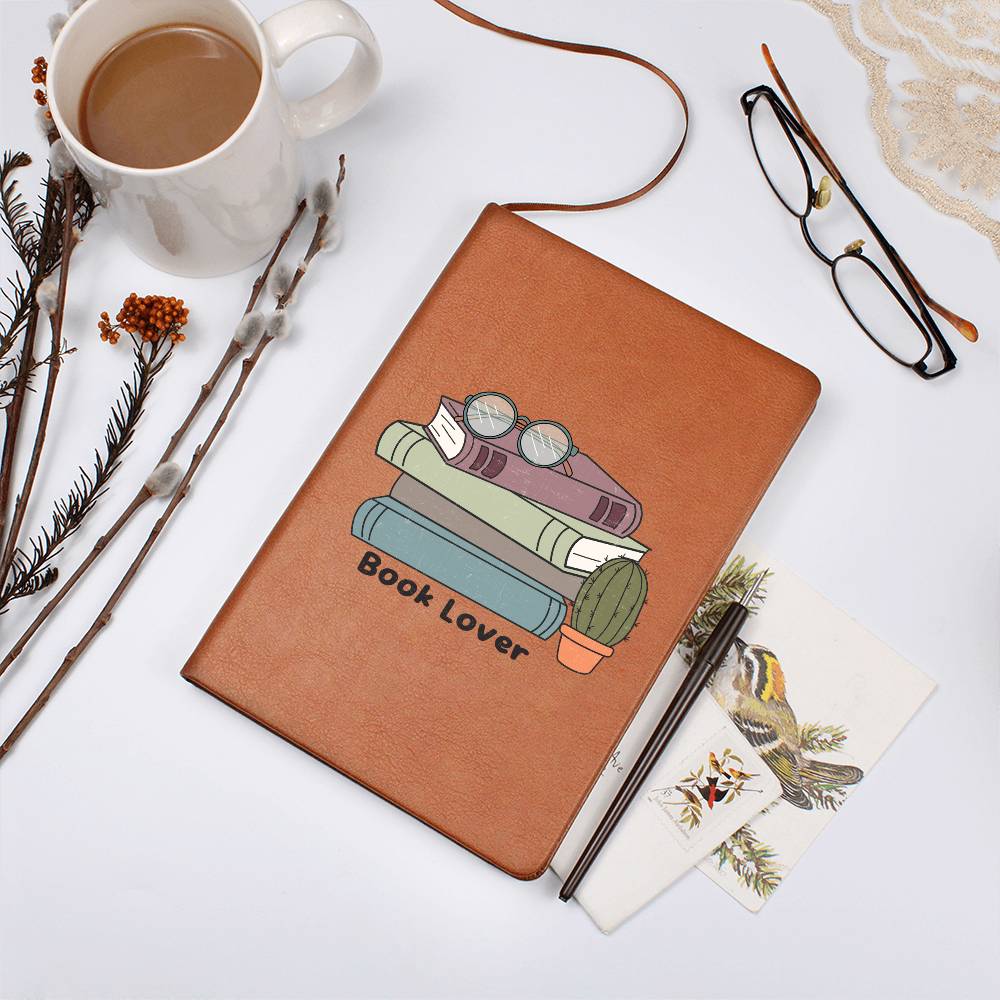 Book Lover Vegan Leather Journal