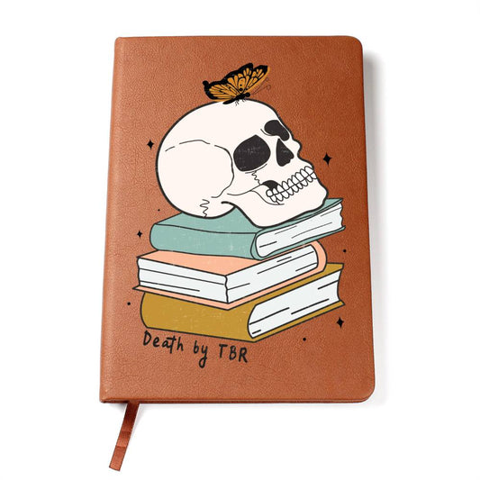 Death By TBR Vegan Leather Journal