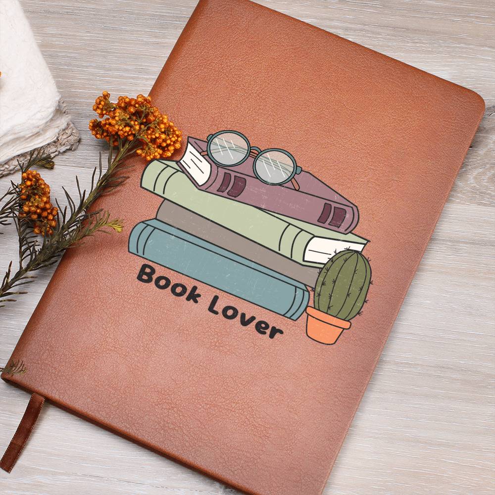 Book Lover Vegan Leather Journal