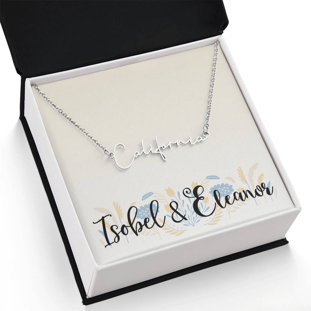 Custom Name Necklace Perfect For Women Girls Gifts Anniversaries Birthdays Weddings and More