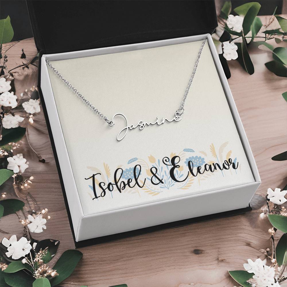 Custom Name Necklace Perfect For Women Girls Gifts Anniversaries Birthdays Weddings and More