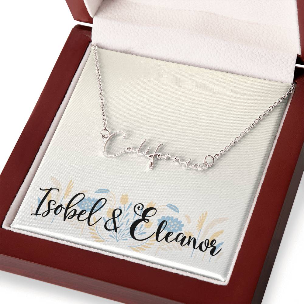 Custom Name Necklace Perfect For Women Girls Gifts Anniversaries Birthdays Weddings and More