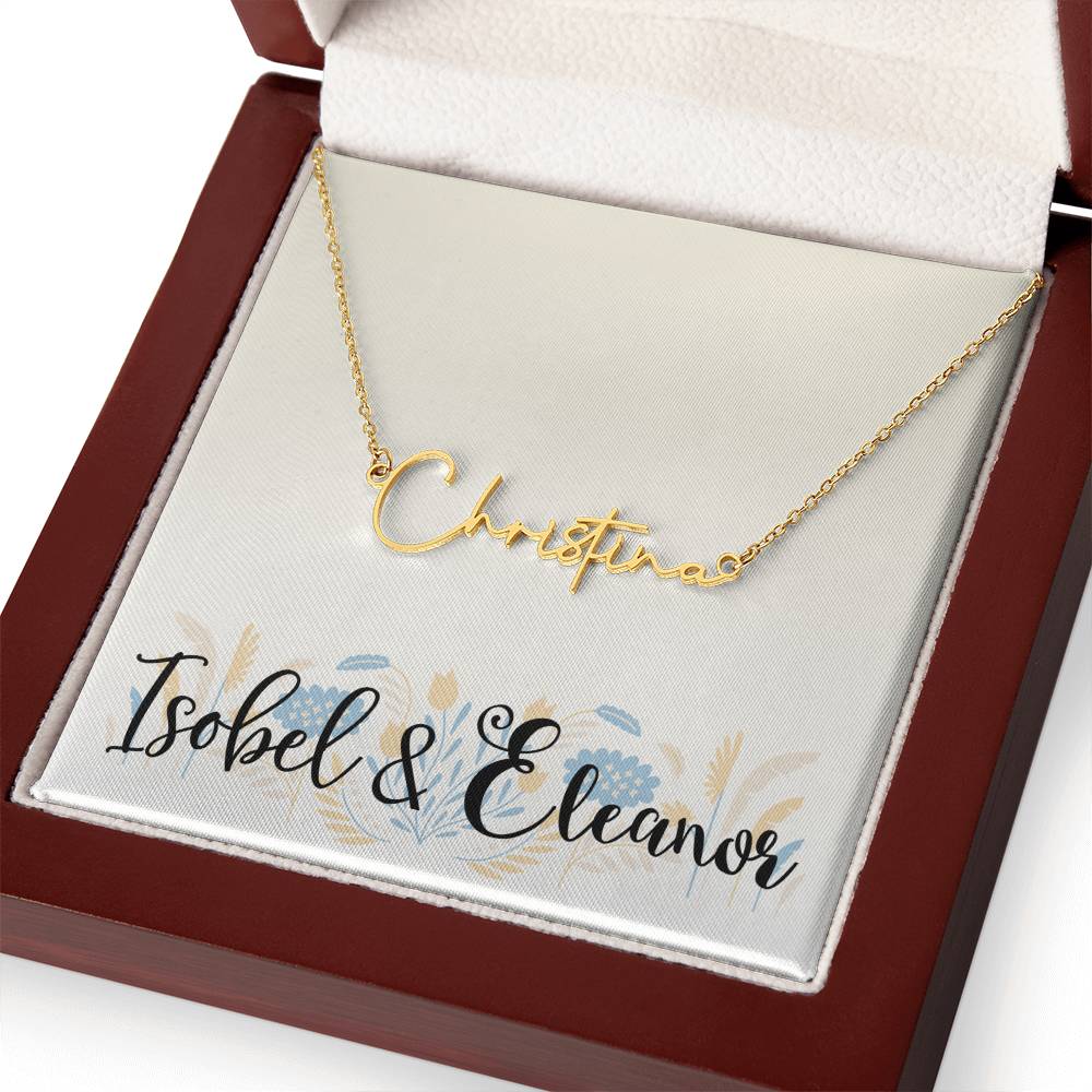 Custom Name Necklace Perfect For Women Girls Gifts Anniversaries Birthdays Weddings and More